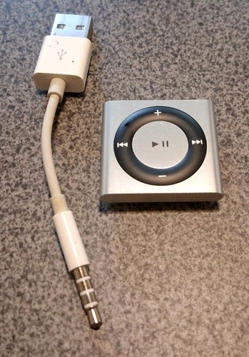 Apple ipod shuffle - apple, gray